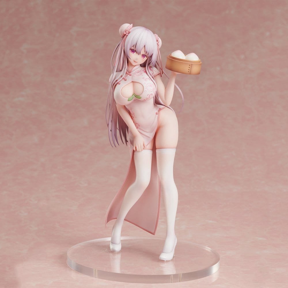 Original Character figurine PVC Momoman-chan Illustration by Miko 24 cm