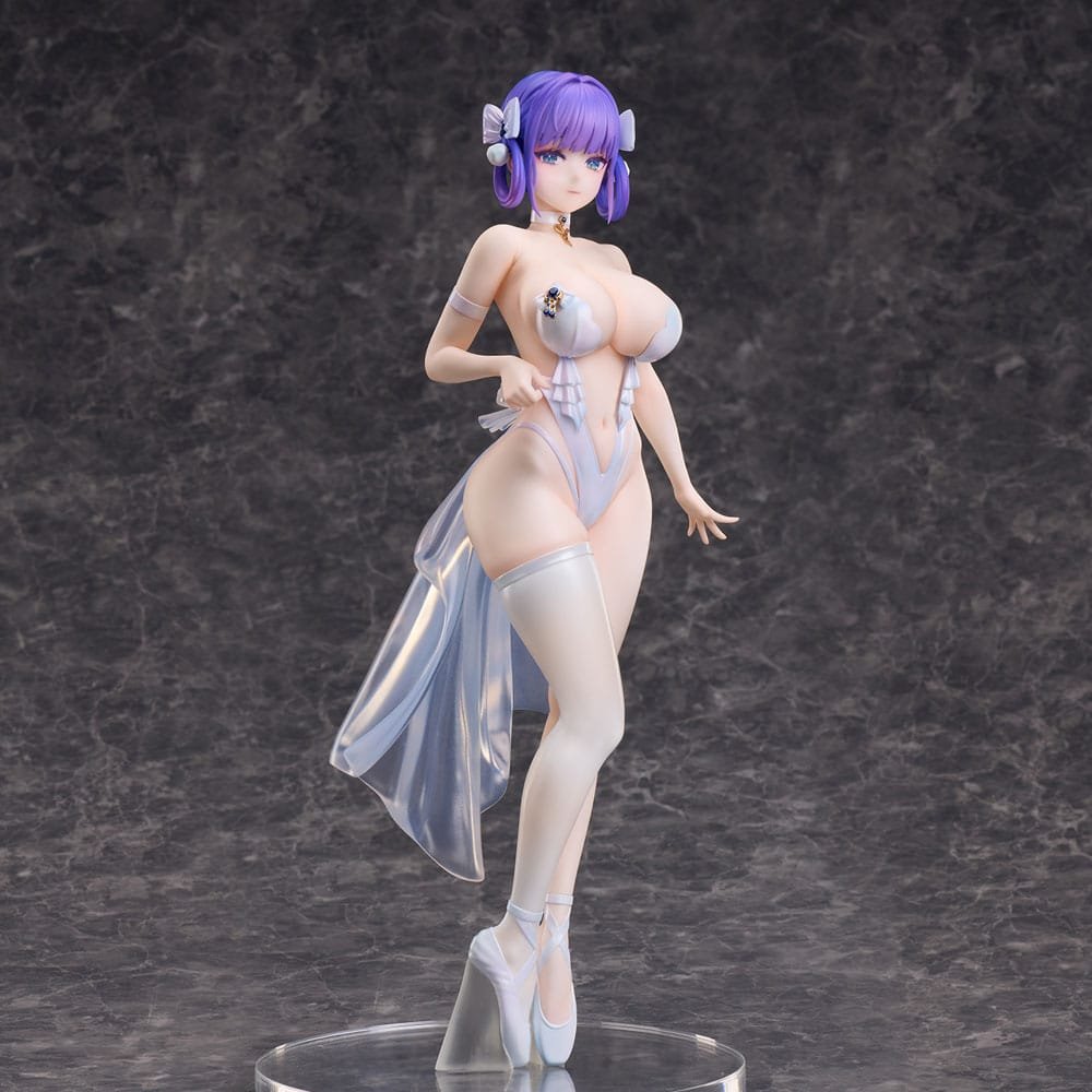 Original Character statuette PVC 1/6 White Queen Lume Illustrated by Chrysa 29 c