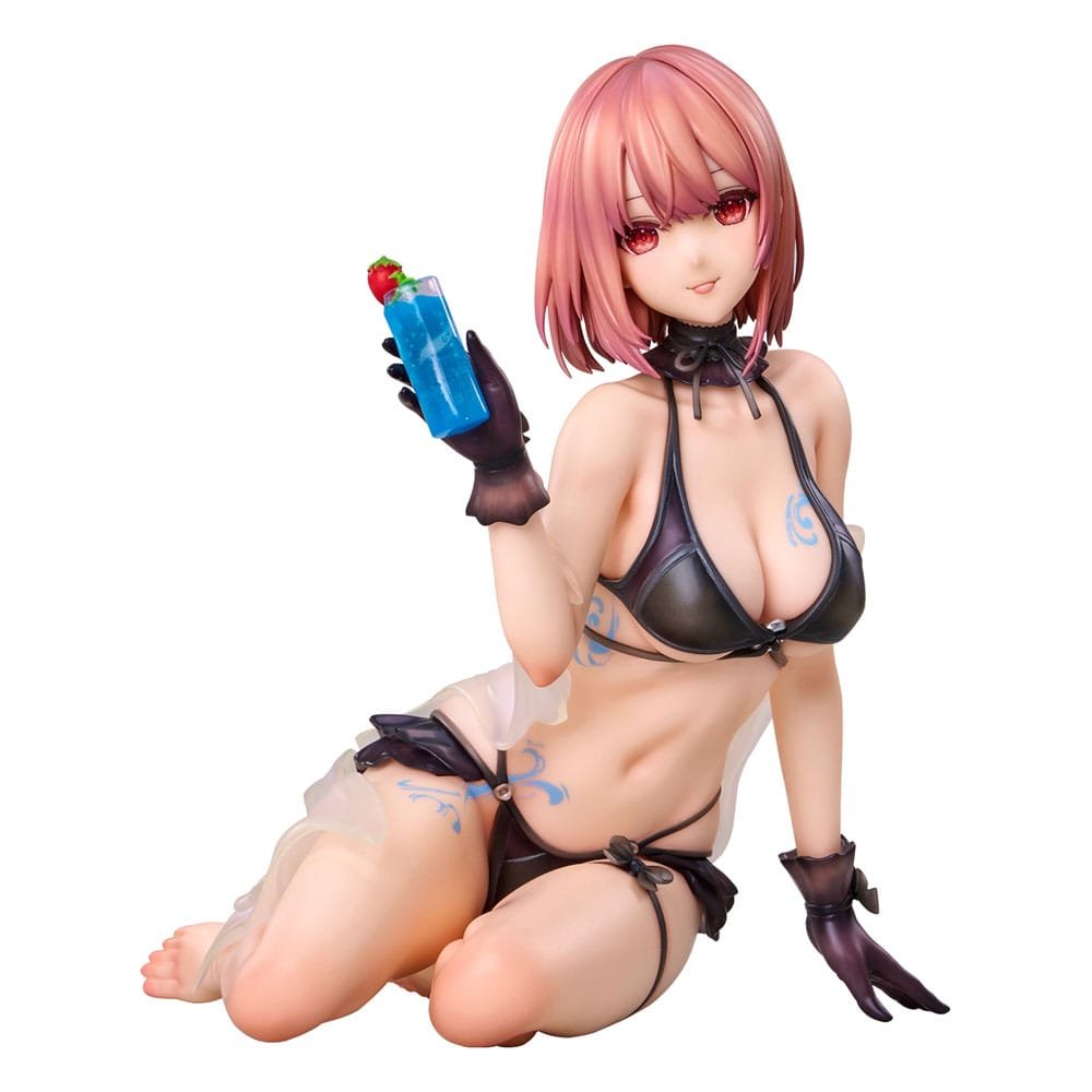 Original Character statuette PVC necömi Illustration One more drink for the vaca