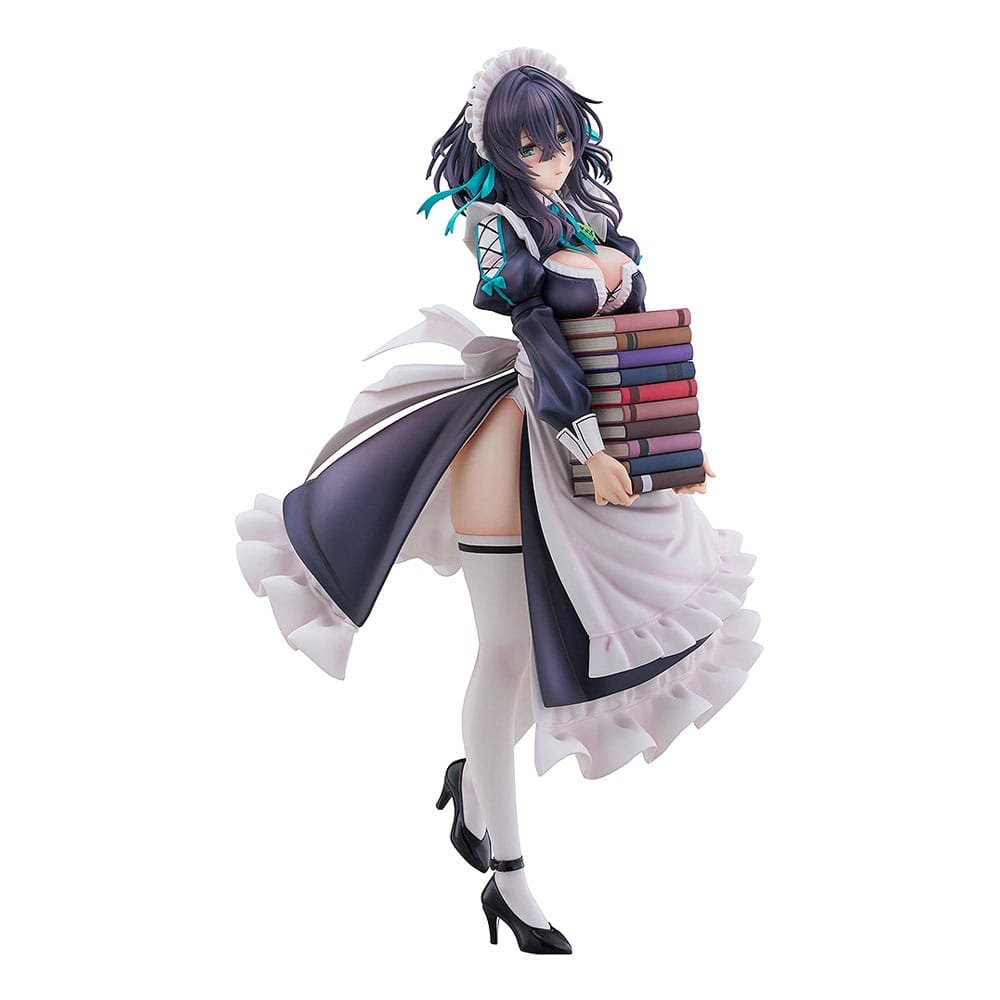 Original Illustration statuette PVC 1/6 Maid Maison Hanikami Kanojo Hikage Chiga - original-character - Goodies