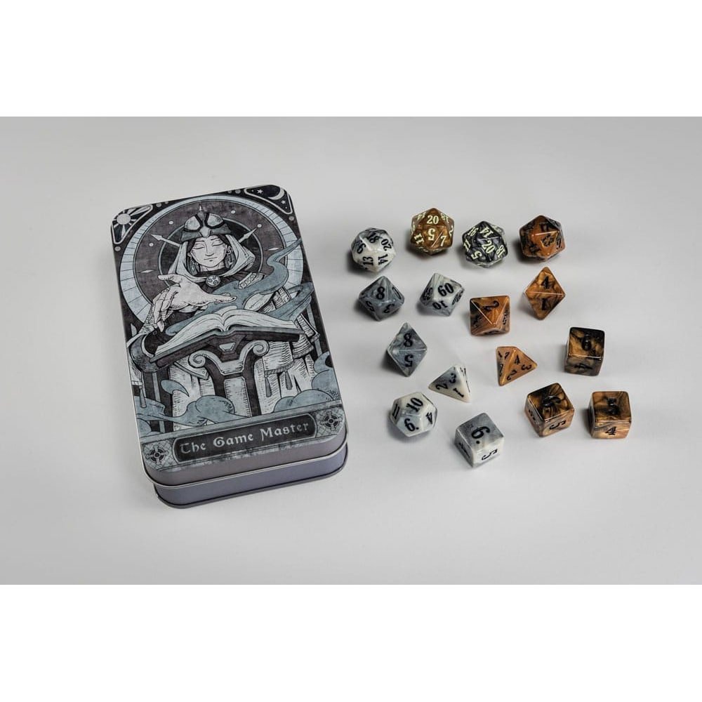 Pack dés Character Class Classic RPG Game Master (16) - type-des