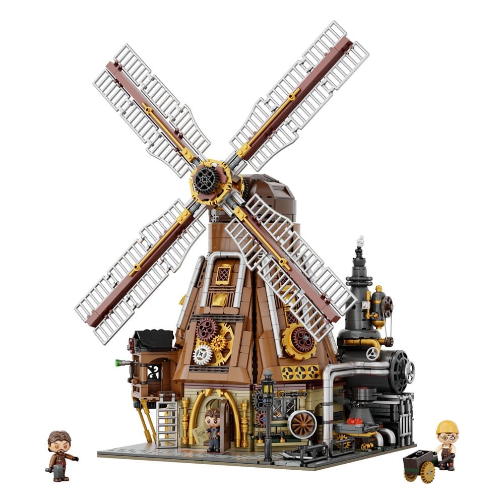 Pantasy Original Jeu de construction Steampunk Windmill Workshop - theme-construction