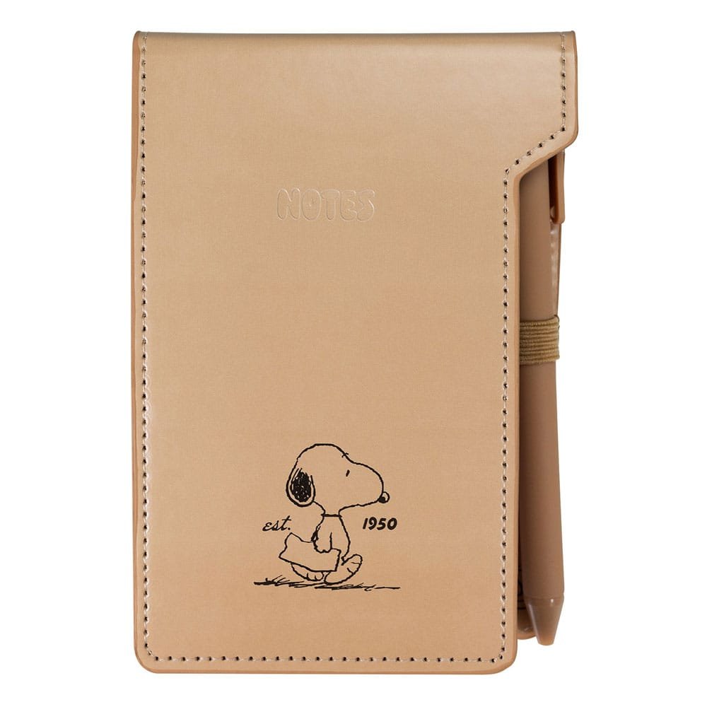 Peanuts bloc-note avec stylo à bille Snoopy