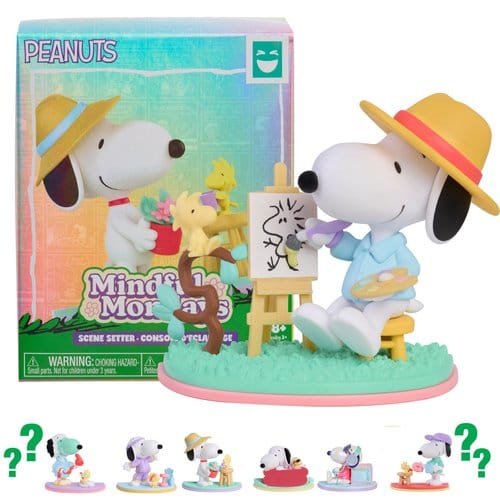 Peanuts Happy Haul Mini Figurines Blind Box Snoopy Moody Mondays (8) - peanuts - Goodies