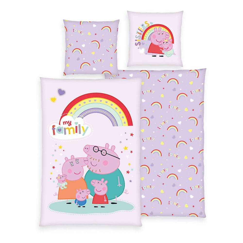 Peppa Pig Literie Ver. 2 135 x 200 cm - Peppa Pig