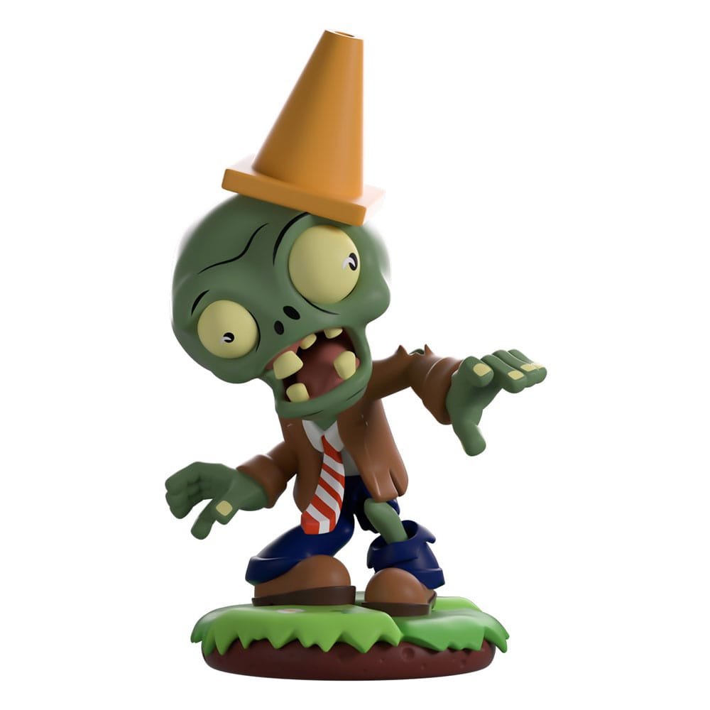 Plants vs. Zombies Vinyl figurine Conehead Zombie 12 cm - Plants vs. Zombies