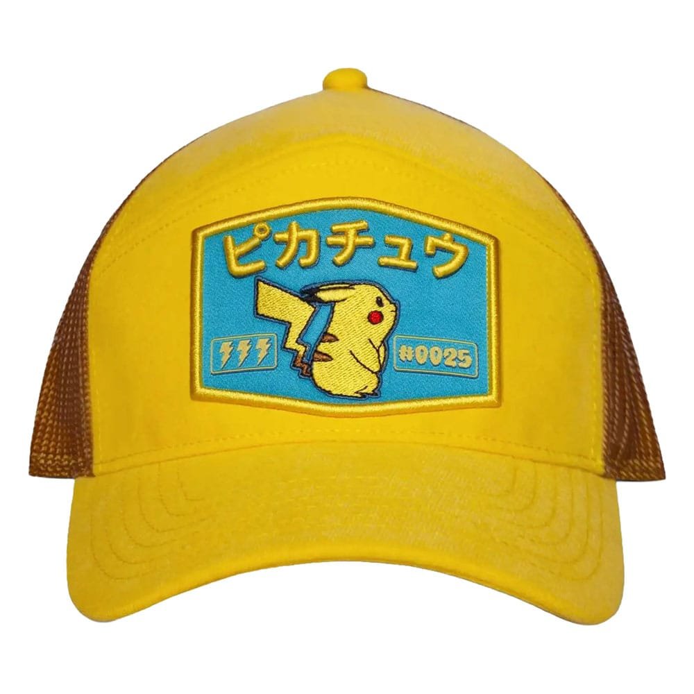 Pokémon casquette trucker Pikachu - type-casquettes-bonnets