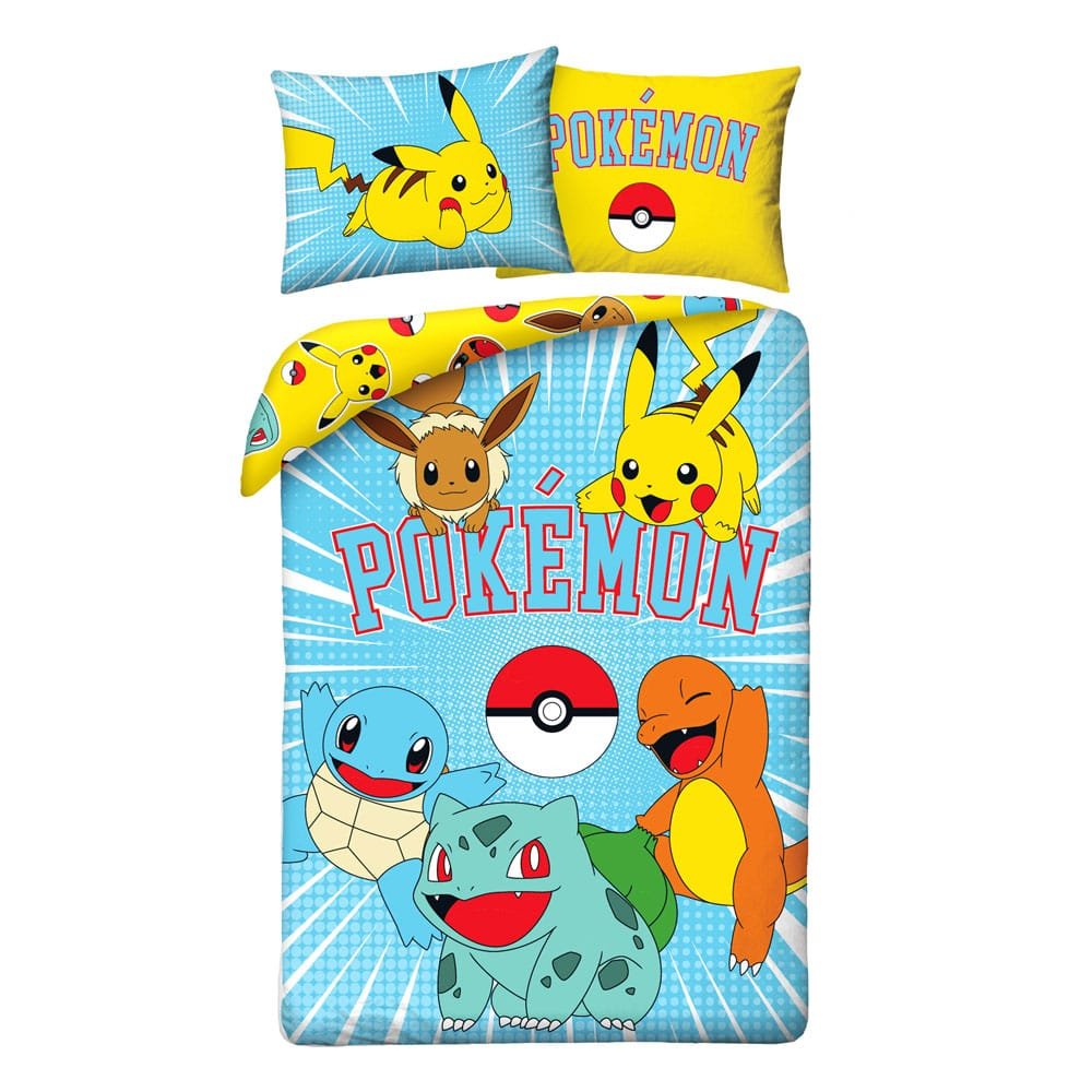 Pokémon parure de lit Ver. 14 140 x 200 cm / 70 x 90 cm - pokemon - Goodies