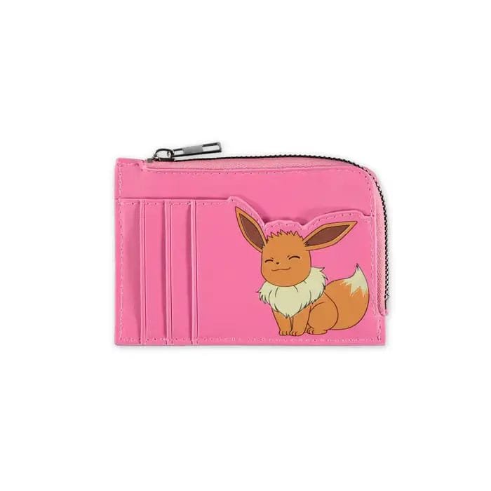 Pokémon Porte-cartes Évoli Pink - type-portefeuilles