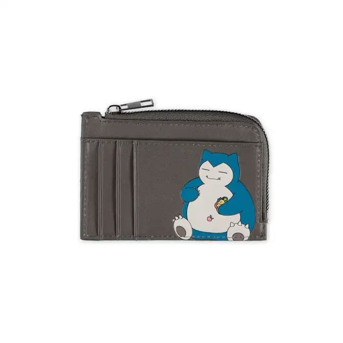 Pokémon Porte-cartes Ronflex Gray - type-portefeuilles