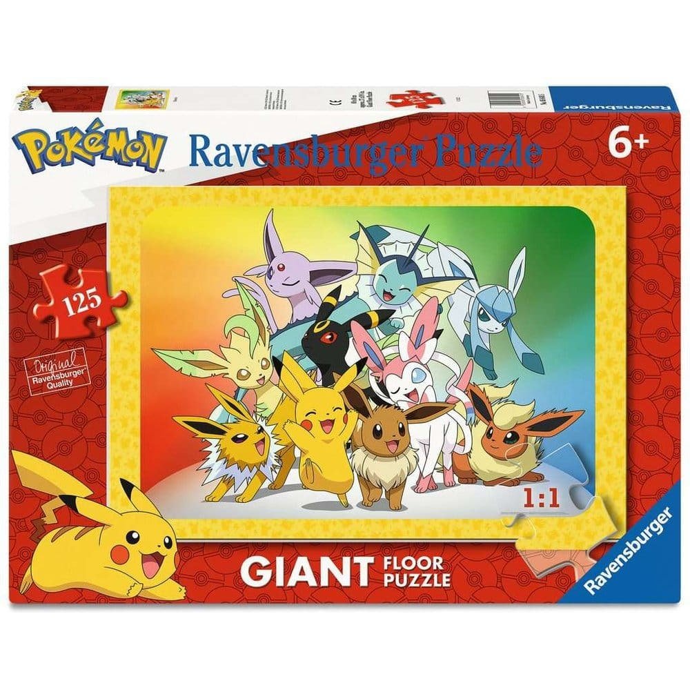 Pokémon puzzle Giant Floor (125 pièces)