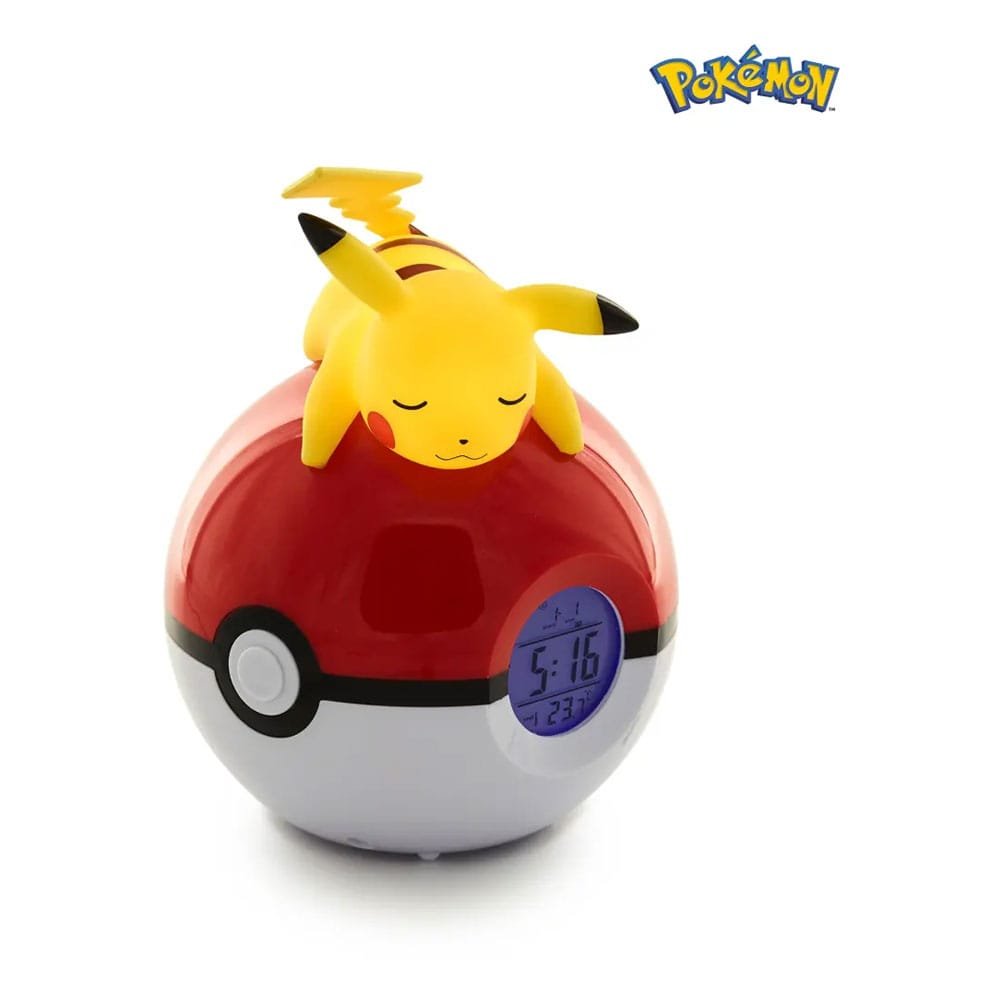 Pokémon réveil lumineux Pokeball Pikachu 18 cm