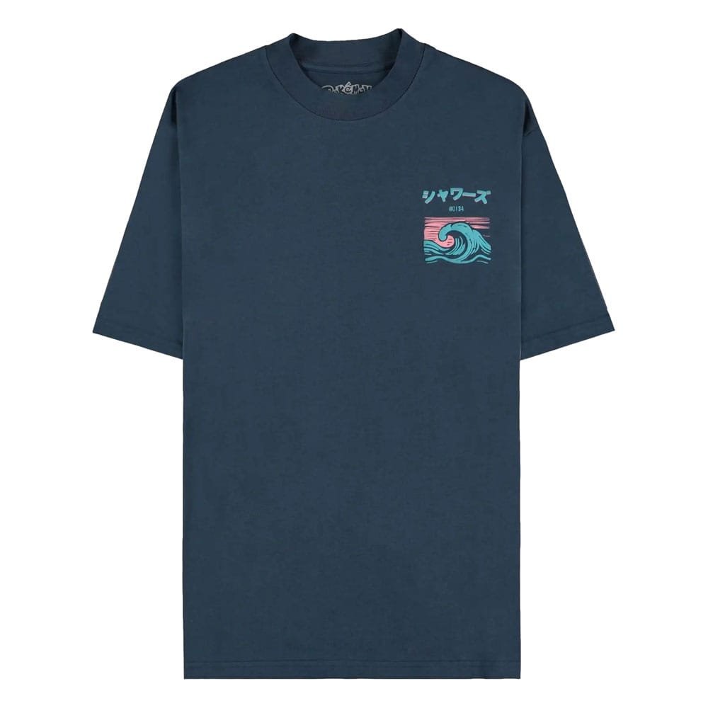Pokémon T-Shirt Aquali Navy