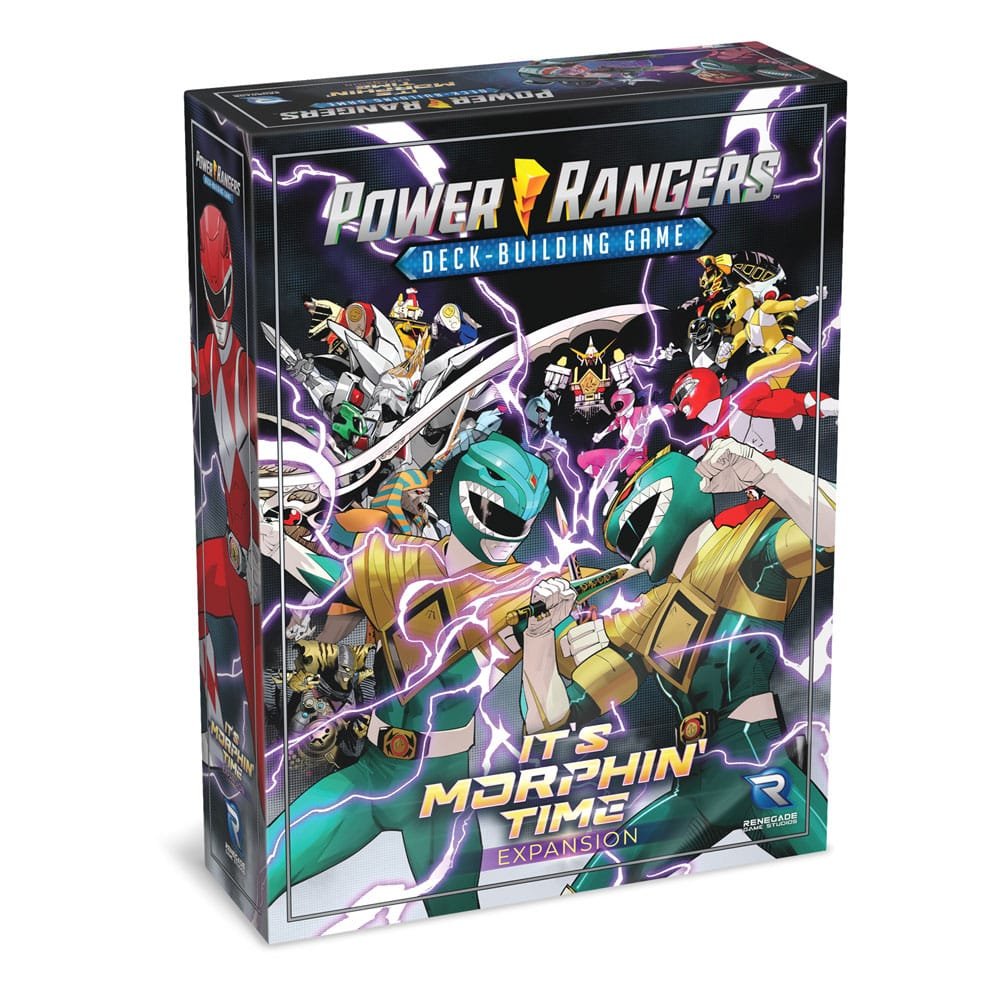 Power Rangers Jeu de cartes Deck-Building It's Morphin' Time Expansion *ANGLAIS* - type-jeux-de-cartes