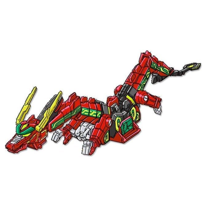 Power Rangers Thunderzord figurine Red Dragon