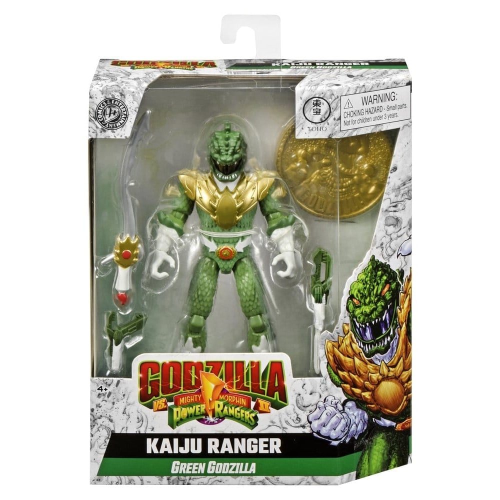 Power Rangers x Godzilla figurine Green Godzilla