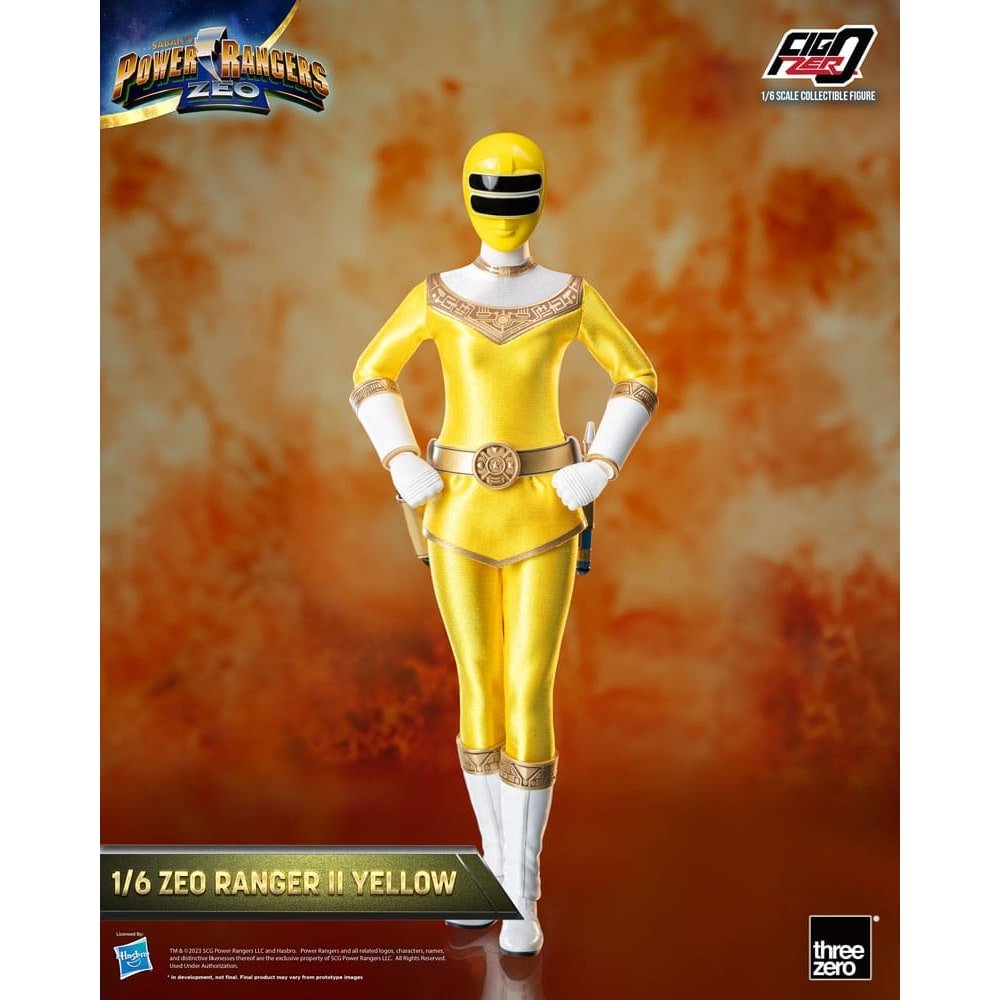 Power Rangers Zeo figurine FigZero 1/6 Ranger II Yellow 30 cm