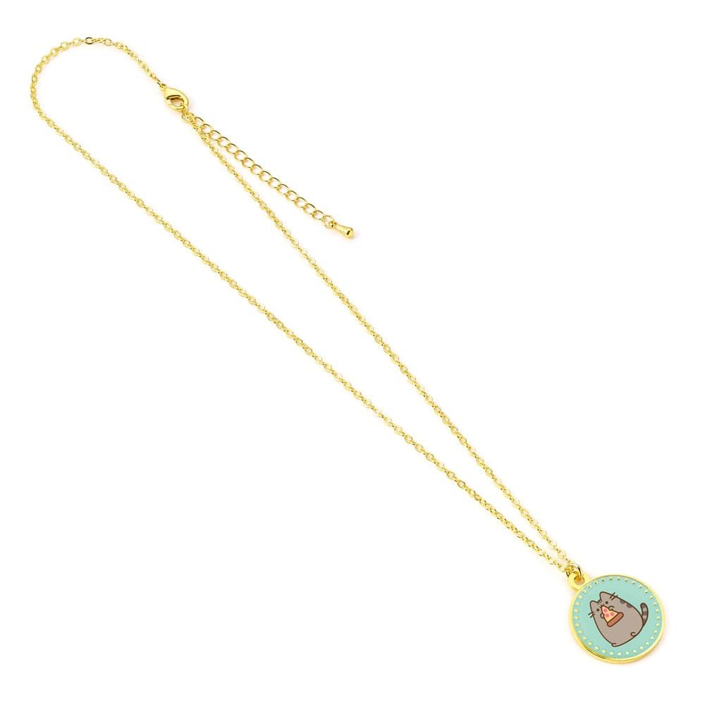 Pusheen pendentif et collier argent Blue Pizza