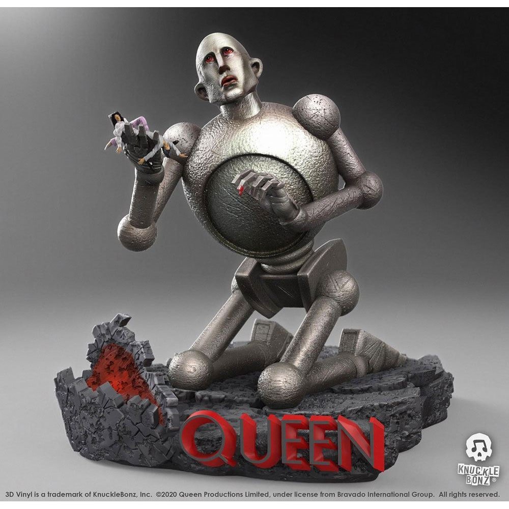 Queen statuette 3D Vinyl Queen Robot (News of the World) 20 x 21 x 24 cm - Queen