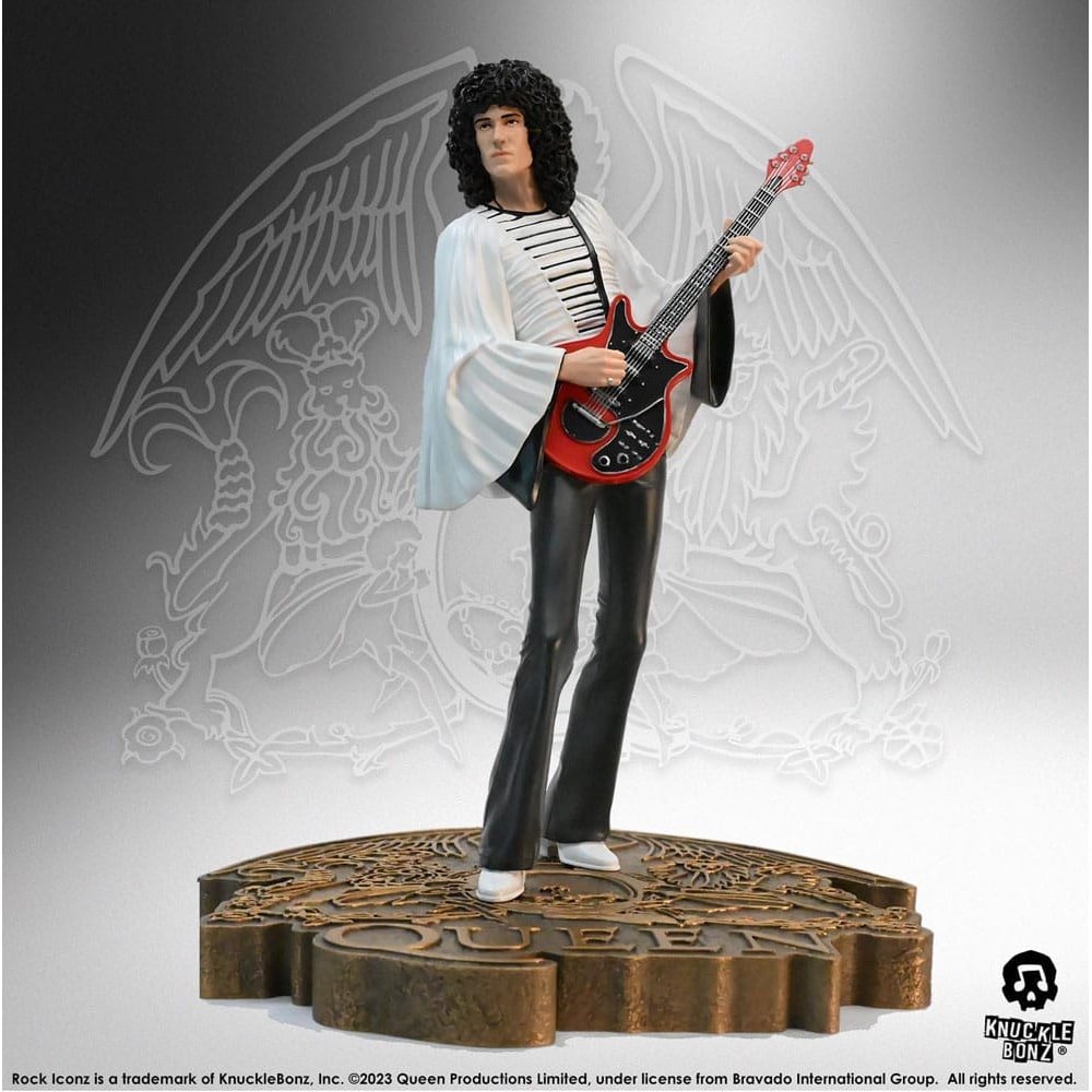 Queen statuette Rock Iconz Brian May II (Sheer Heart Attack Era) 23 cm - Queen