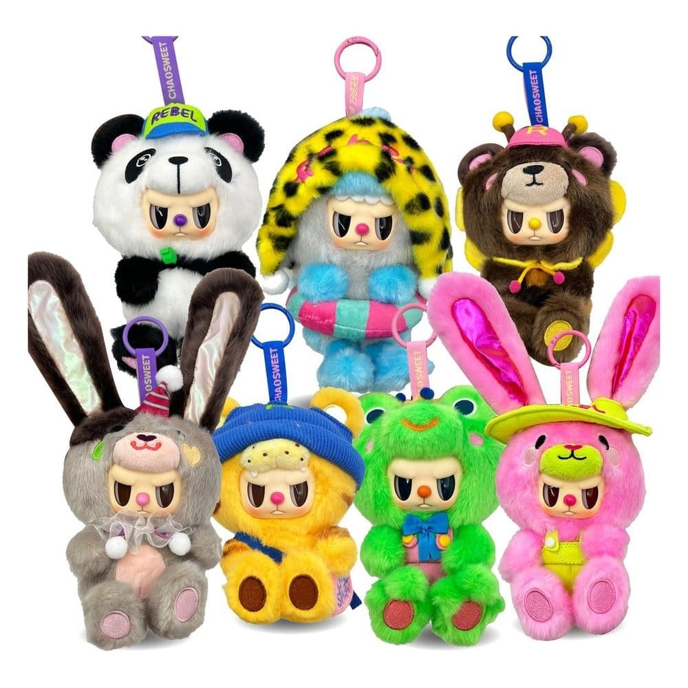 Rebel Bears assortiment figurines peluche Blind Box Sweet Zoo 10 cm (6) - cat-peluches