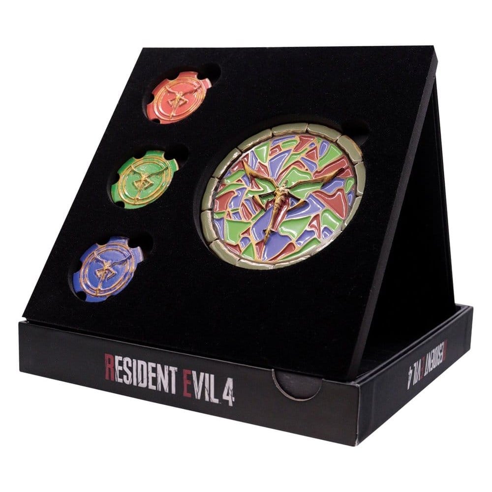 Resident Evil 4 réplique Church Puzzle Medallion Set