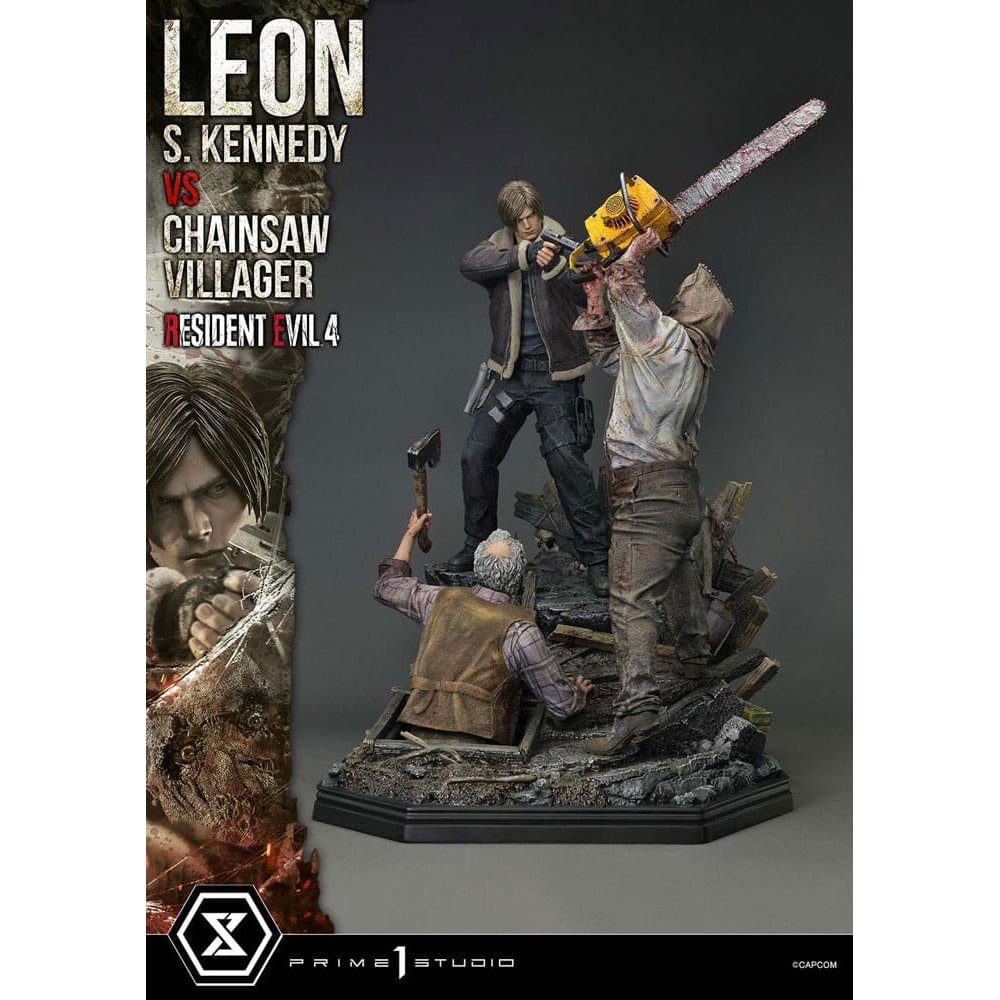 Resident Evil 4 statuette Ultimate Premium Masterline Series 1/4 Leon S. Kennedy - Resident Evil