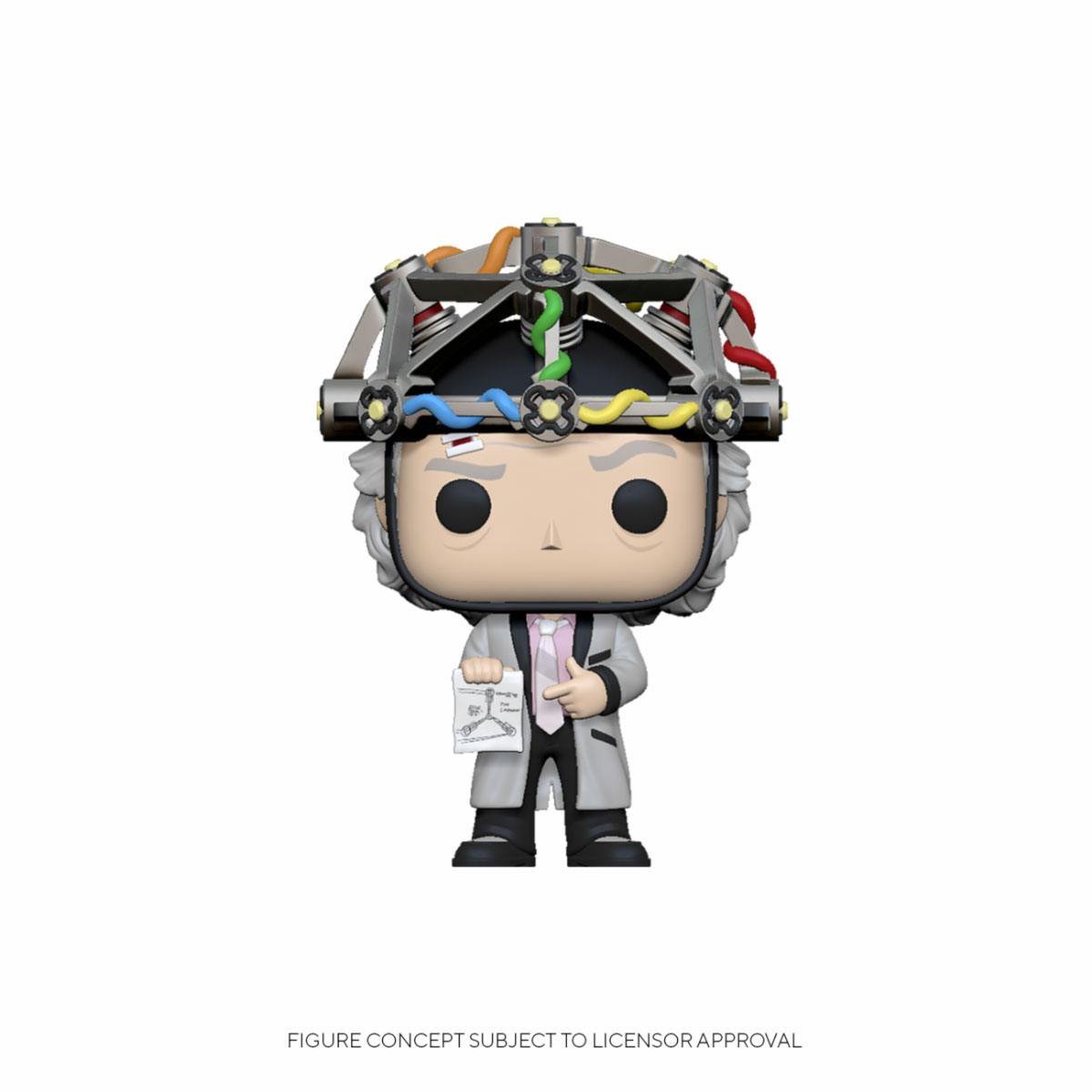 Retour vers le Futur POP! Vinyl figurine Doc w/Helmet 9 cm - Retour vers le futur