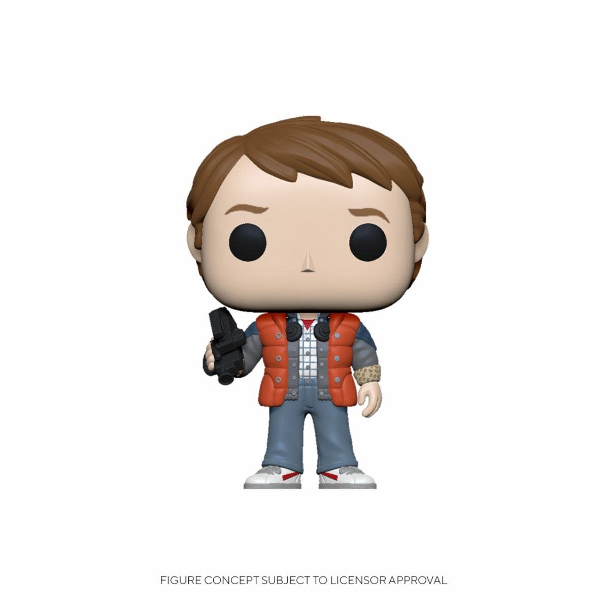 Retour vers le Futur POP! Vinyl figurine Marty in Puffy Vest 9 cm - Retour vers le futur