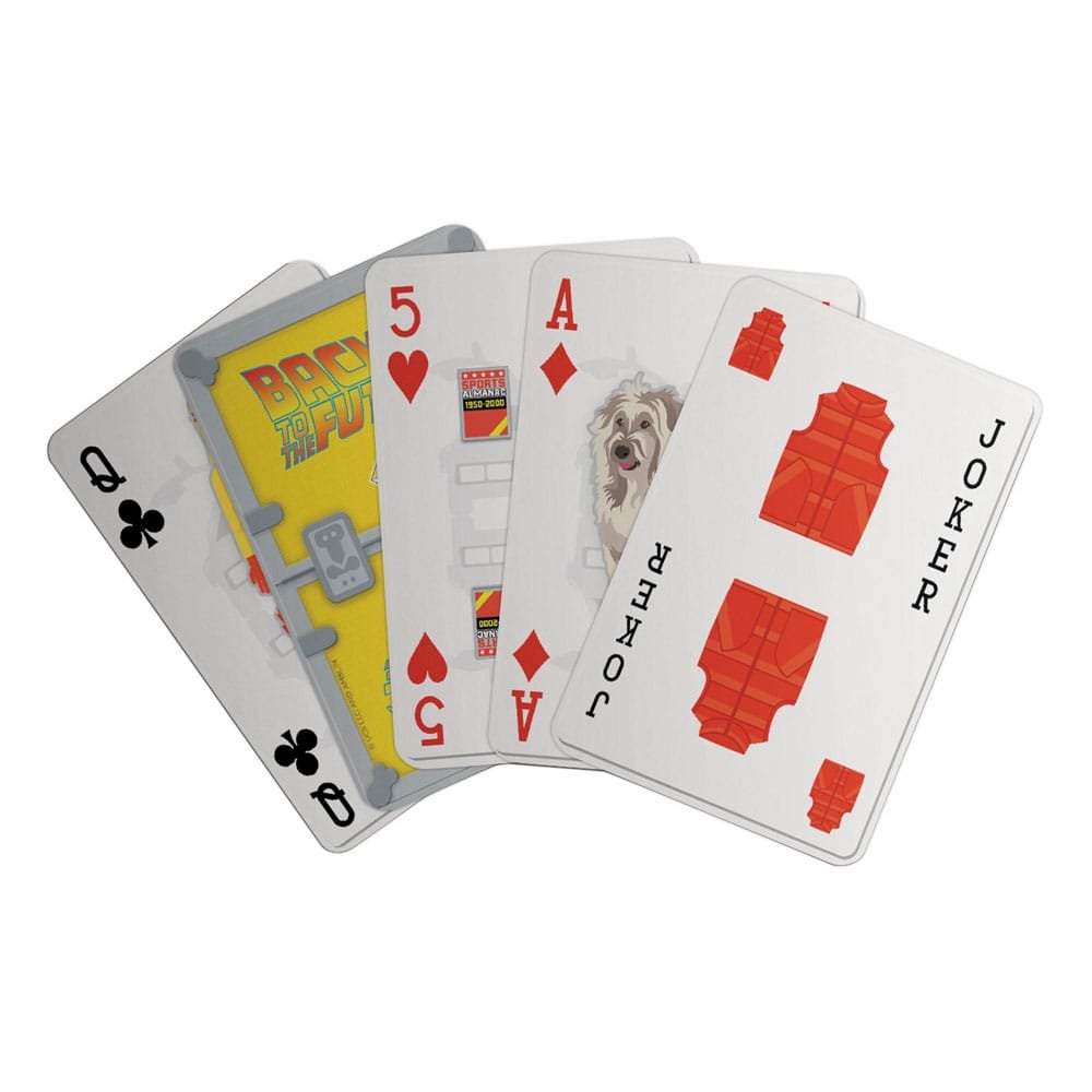 Retour vers le futur présentoir jeux de cartes à jouer (12) - type-cartes-a-jouer