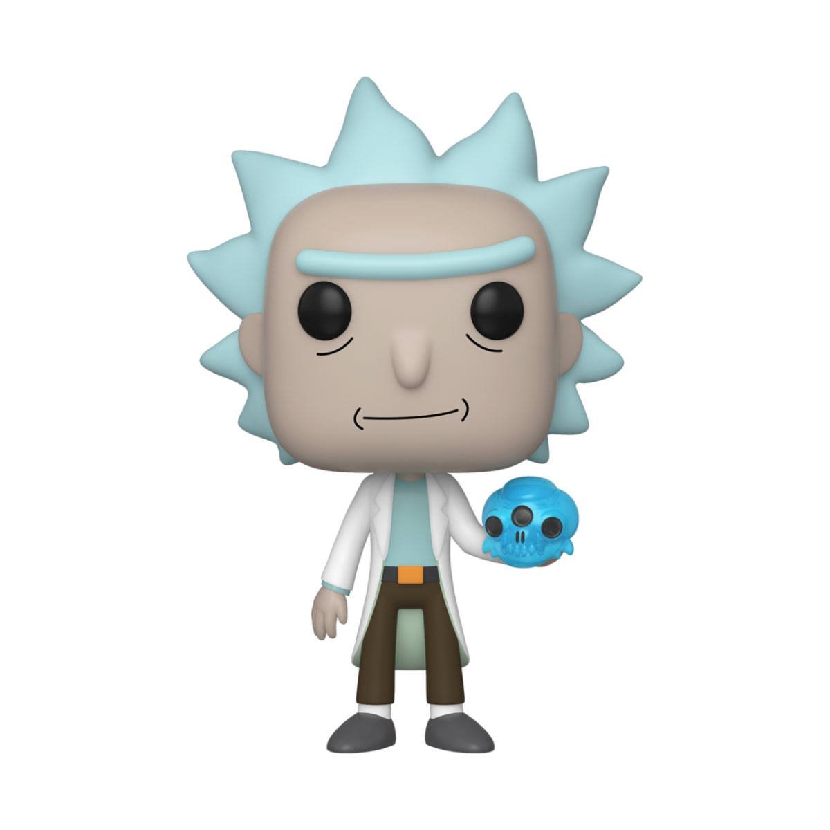 Rick & Morty POP! Animation Vinyl figurine Rick with Crystals 9 cm - Rick et Morty