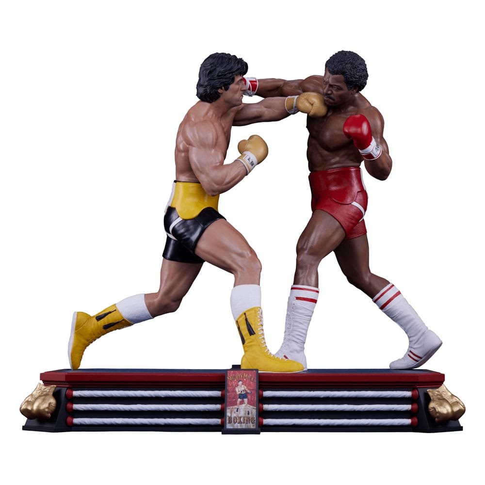 Rocky 3 : L'Œil du tigre diorama 1/4 figurine Rocky Balboa & Apollo Creed 48 cm - Rocky