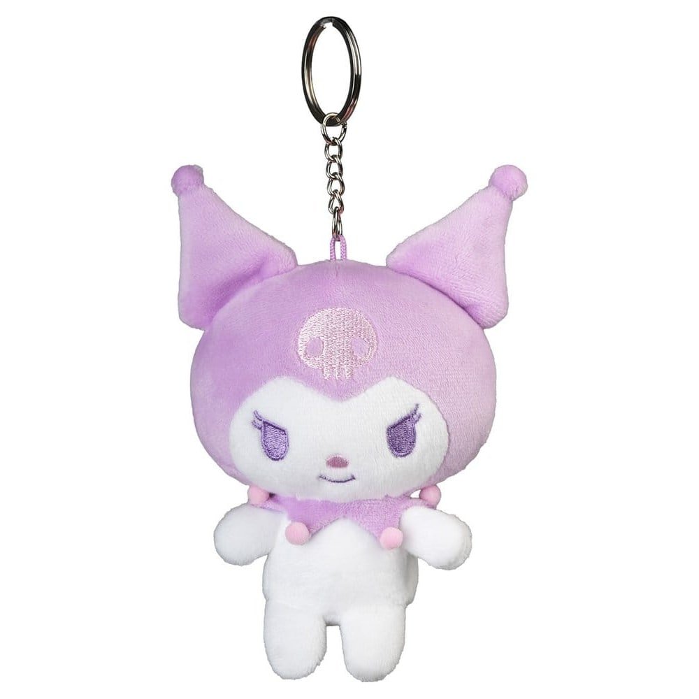 Sanrio porte-clés peluche Kuromi Kawaii 12 cm