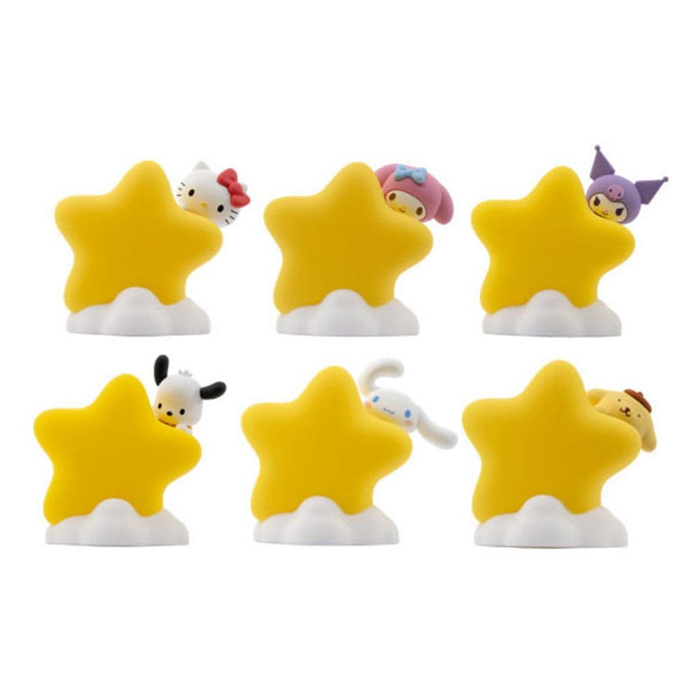 Sanrio présentoir figurines mini Bedside Light Star Light Series Hello Kitty and - type-action-figures