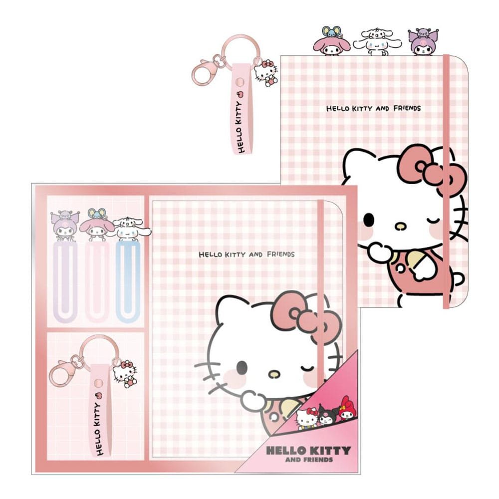 Sanrio set papeterie Hello Kitty - cat-papeterie-librairie