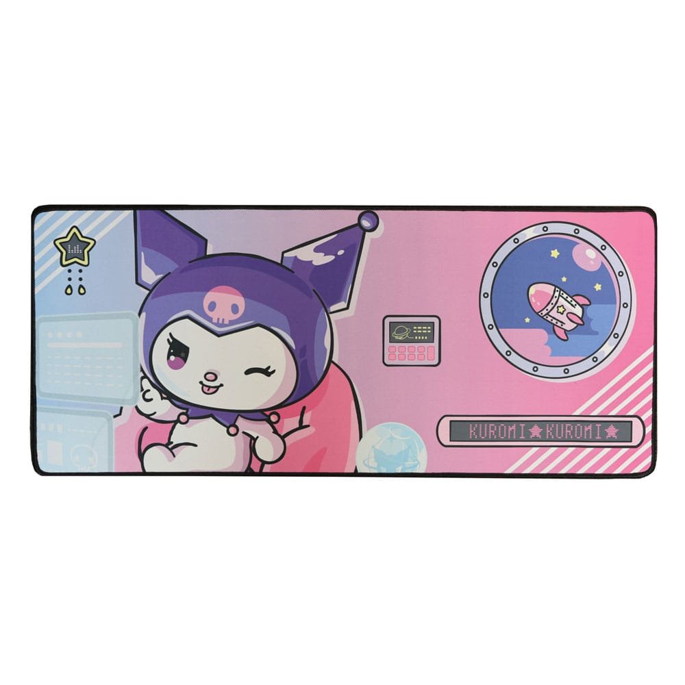 Sanrio Tapis de souris XXL Kuromi Spaceship - type-tapis
