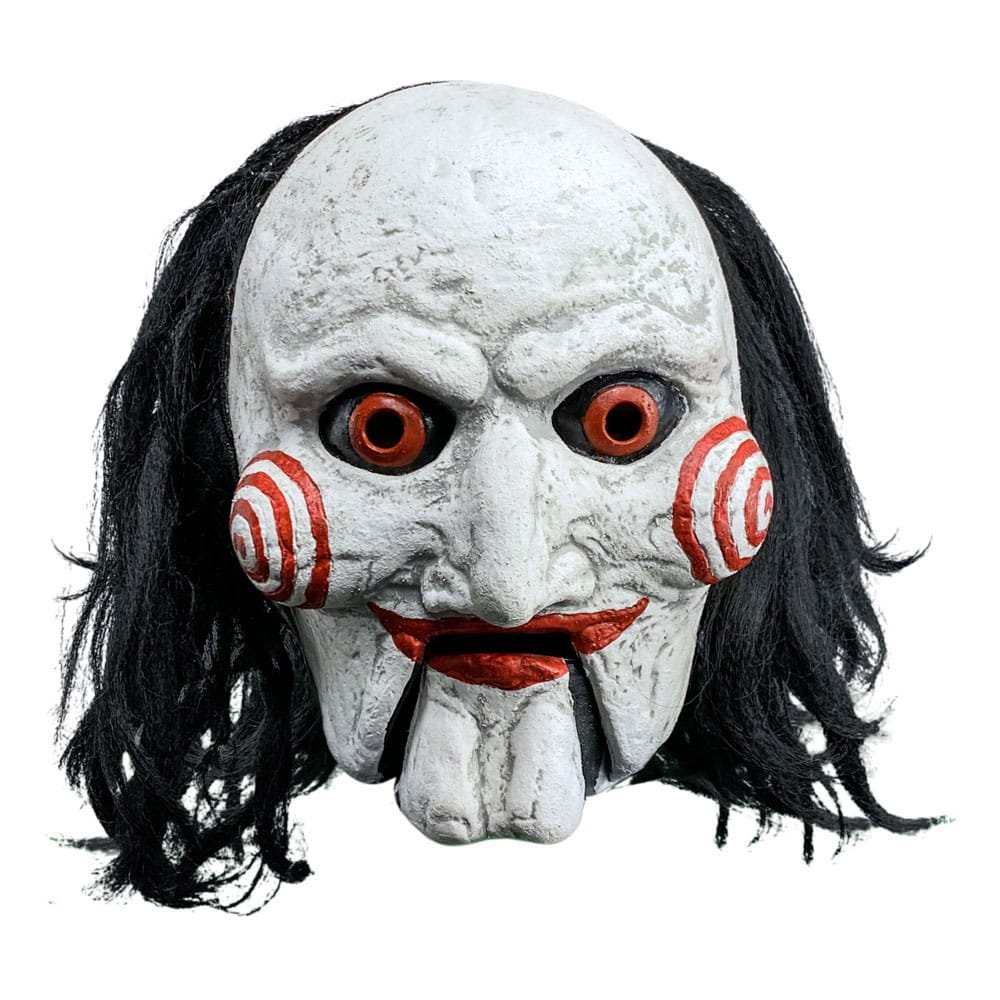 Saw masque latex Billy Puppet Moving Mouth
