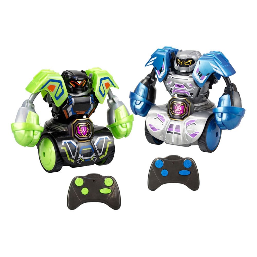 Silverlit Robo Kombat Tornado Robots télécommandés 2er- Set vert/bleu