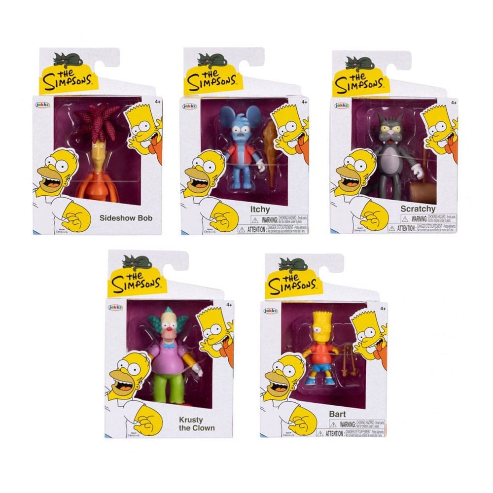 Simpsons assortiment figurines Wave 2 7 cm (8) - Simpsons