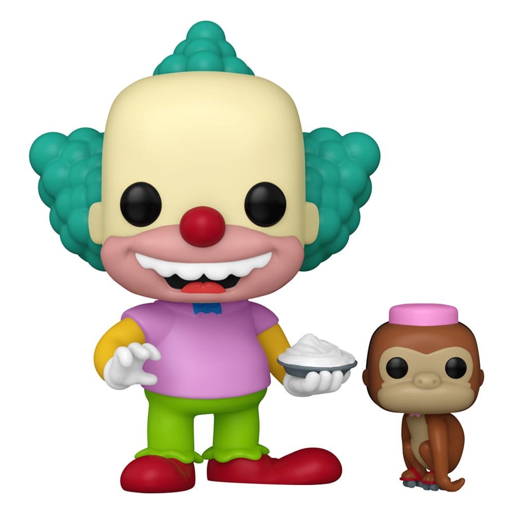 Simpsons Figurine POP&Buddy TV Vinyl Krusty&Tenny 9 cm - simpsons - Goodies