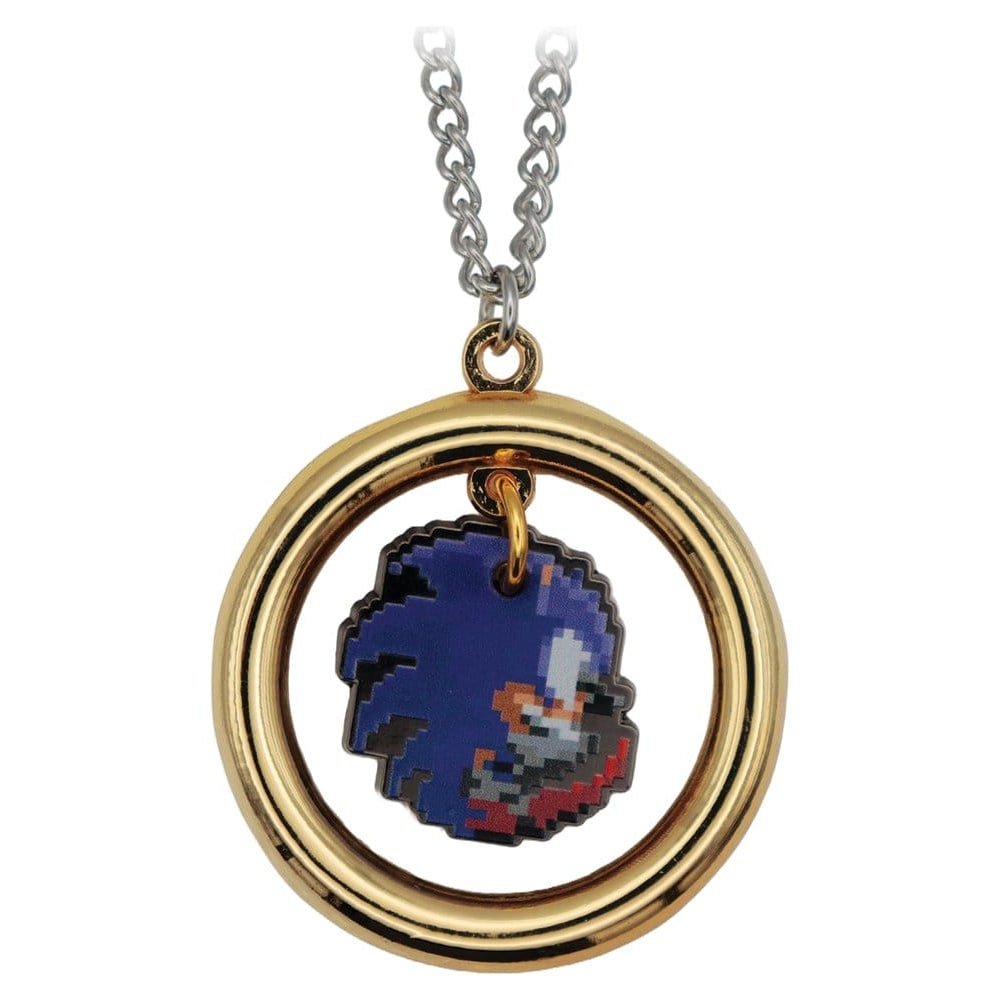 Sonic - The Hedgehog pendentif et collier Ring