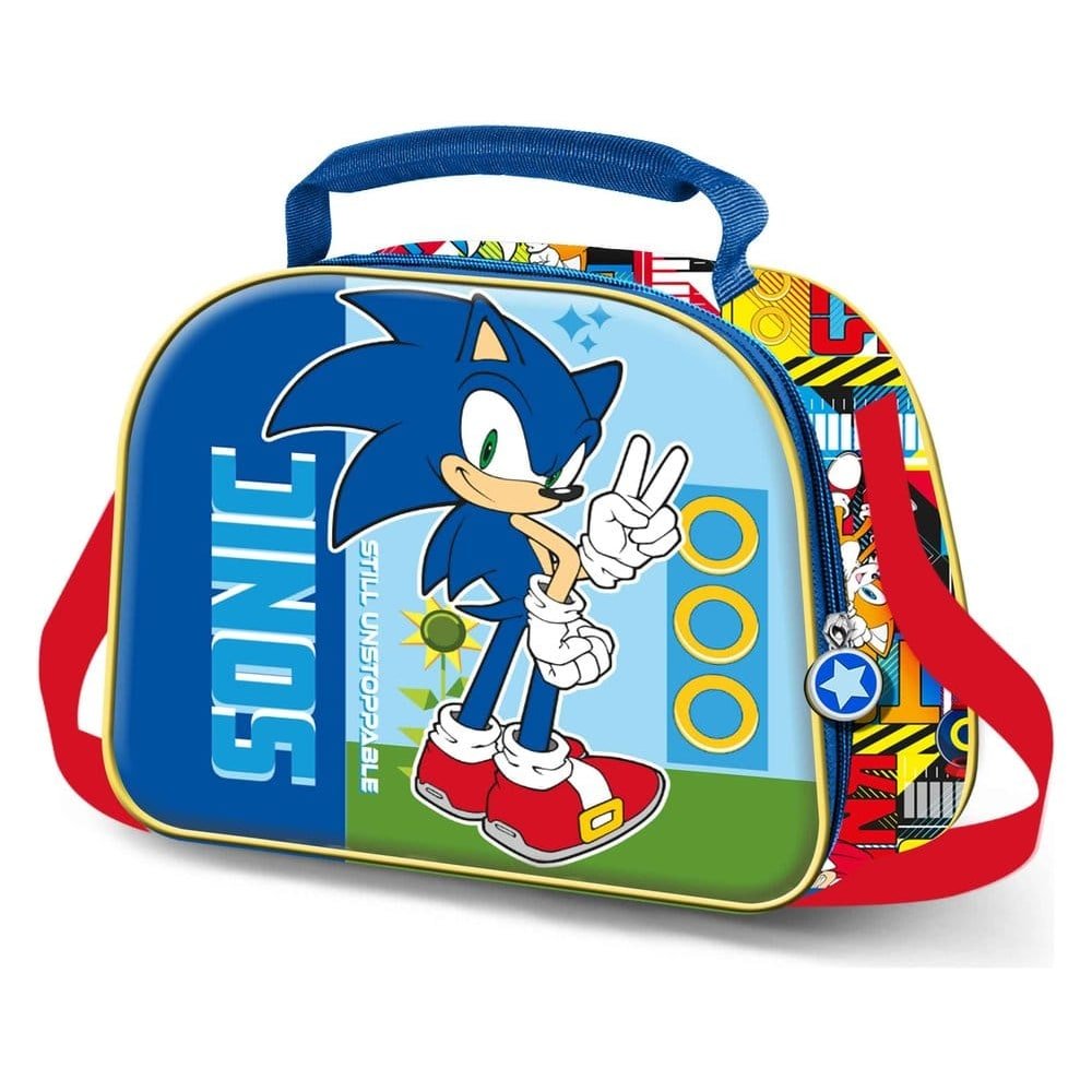 Sonic - The Hedgehog sac à goûter 3D SEGA Unstoppable Blue