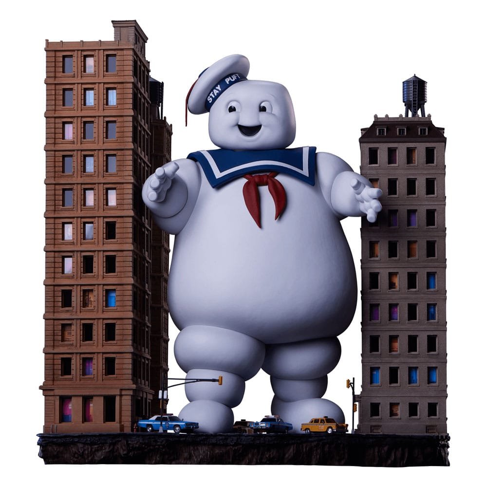 SOS Fantômes diorama Stay Puft Marshmallow Man 74 cm - S.O.S Fantômes