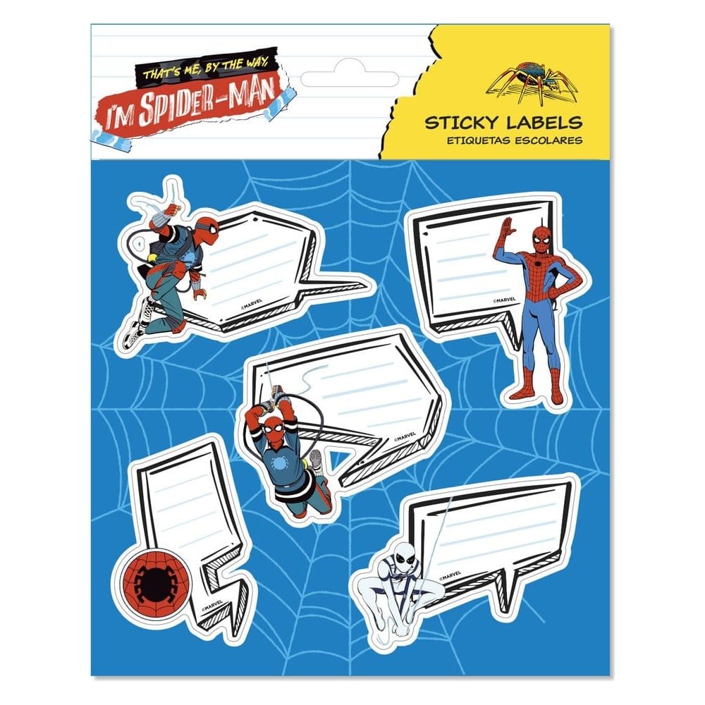 Spider-Man Premium étiquettes auto-adhésives