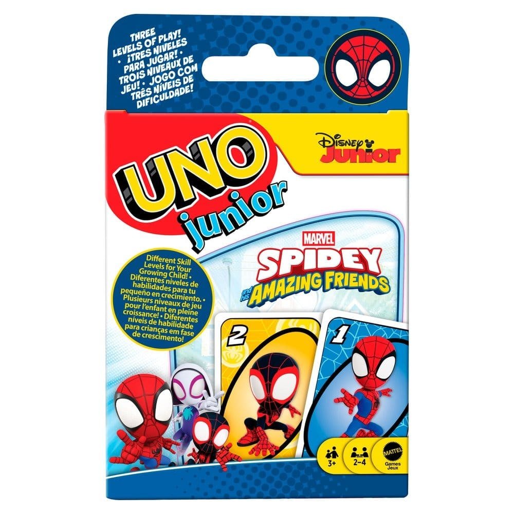 Spidey & His Amazing Friends UNO Junior Jeu de cartes - type-jeux-de-cartes