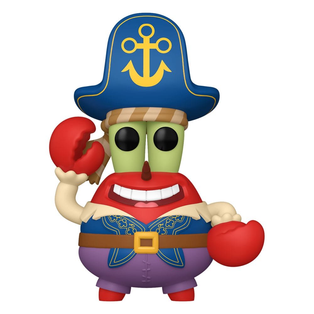 SpongeBob SquarePants POP! Vinyl figurine Mr. Krabs (Pirate) 9 cm - bob-l-eponge - Goodies