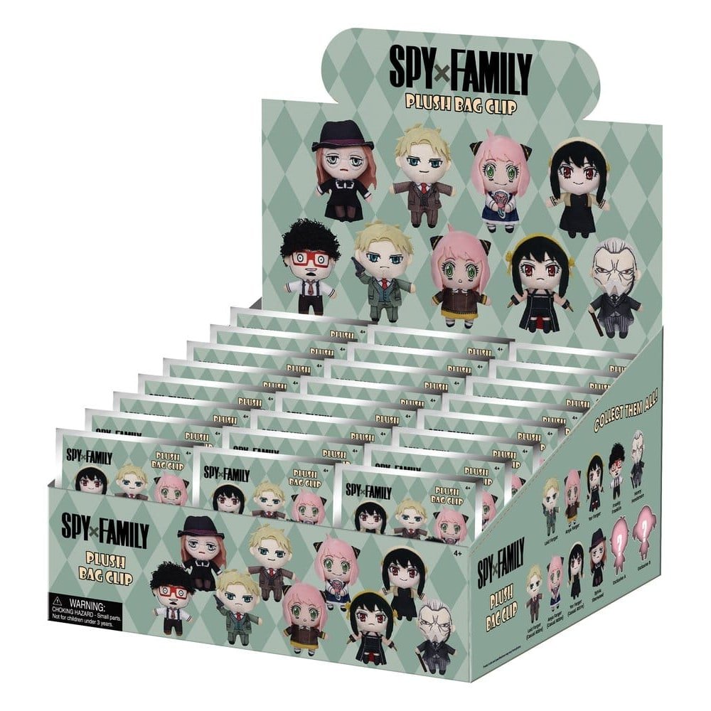 Spy x Family porte-clés en peluche présentoir (24)