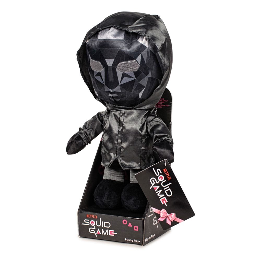 Squid Game peluche Frontman dans un présentoir 28 cm