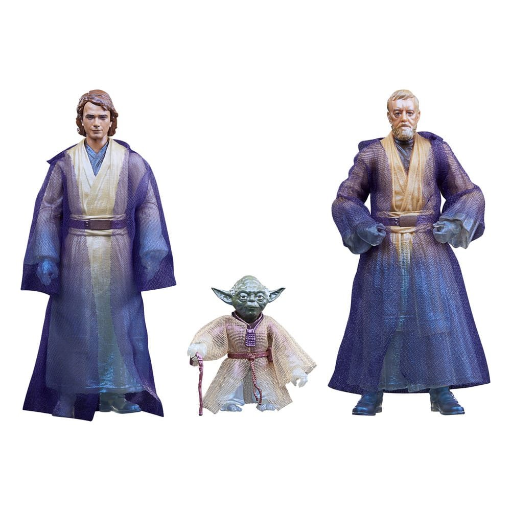 Star Wars Episode VI Black Series pack 3 figurines Force Spirits 15 cm - type-action-figures-30-cm