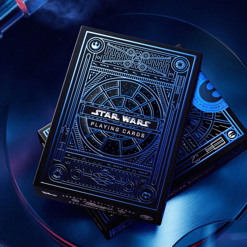 Star Wars jeu de cartes à jouer Blue Version - type-cartes-a-jouer